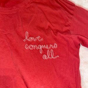 💗 3/$20 red t shirt